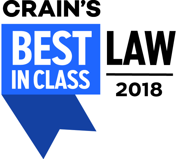 Crain's Best In Law: Law Firm of the Year