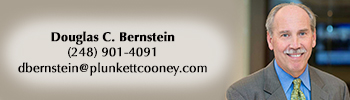 Doug Bernstein Bankruptcy Attorney Plunkett Cooney Bloomfield Hills
