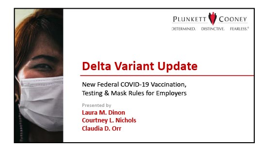 Delta Variant Employment Law Update