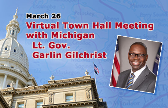 Michigan Lt. Gov. Garlin Gilchrist Virtual Town Hall Video