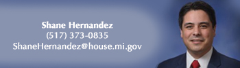 Picture of State Representative Shane Hernandez