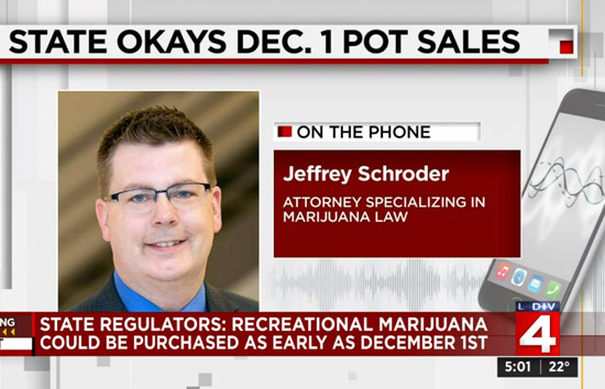 Schroder Recreational Cannabis by Dec. 1