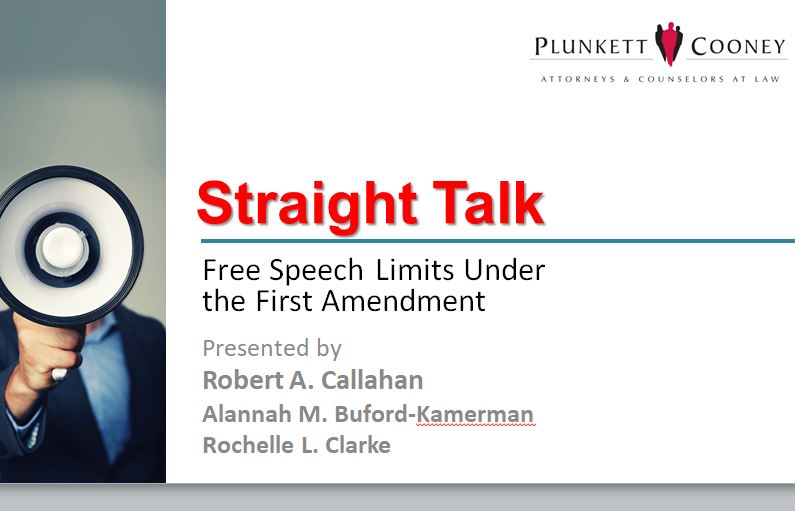 Straight Talk First Amendment Webinar Recording Graphic