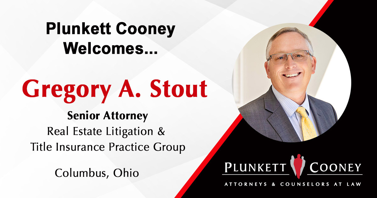 Stout joins firm’s Real Estate Litigation & Title Insurance Practice